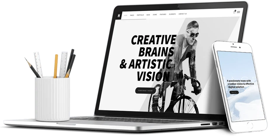 Digital marketing homepage design by Shubham Kushwaha